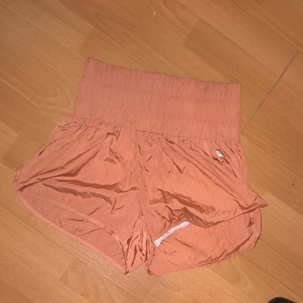 FP Movement by Free People | High Waist Peach Shorts